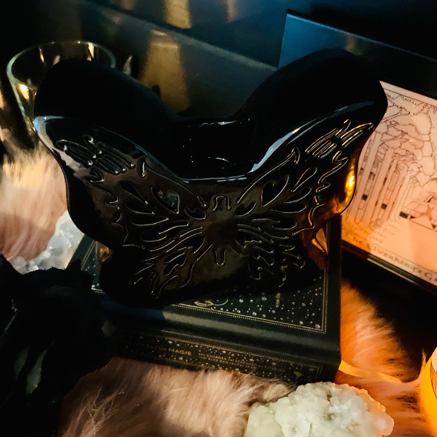 Oliebrander Dark Butterfly